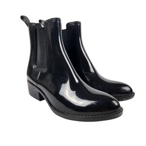 Jeffrey Campbell Stormy Rain Boot STORMY BLACK Women's Size 7